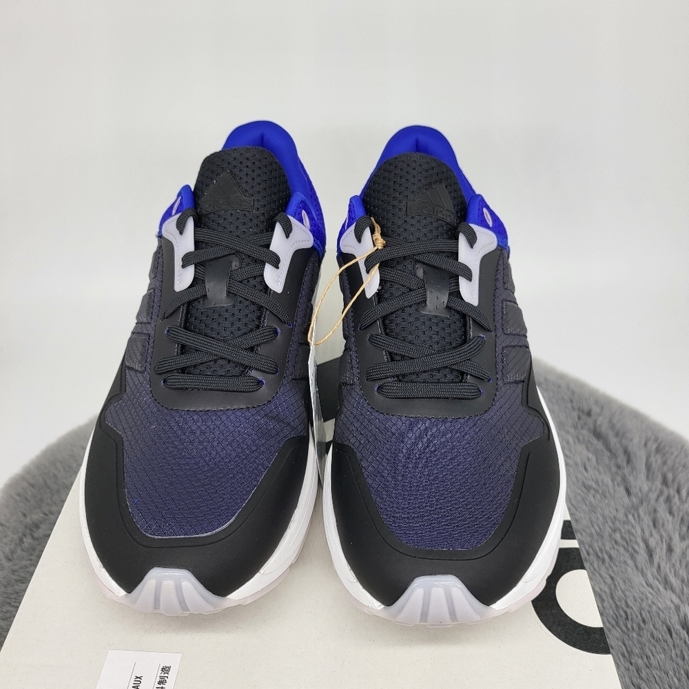 New adidas Znchill Lightmotion+ 'Black Blue White' Women's Running Shoes Size 7 - Picture 3 of 6